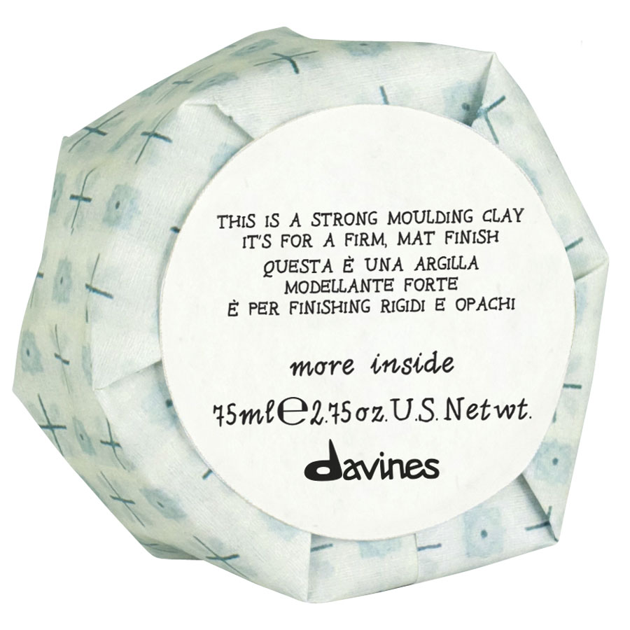 Давинес Моделирующая глина для стойкого матового финиша More Inside Strong Moulding Clay, 75 мл (Davines, More Inside) фото 0