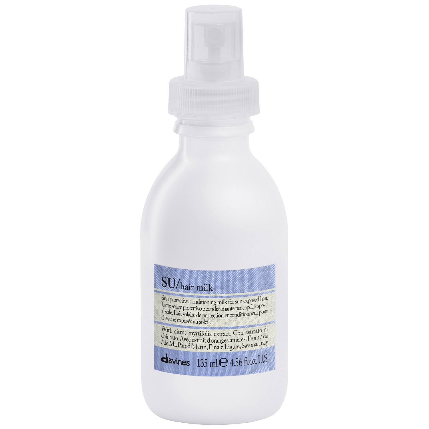 Давинес Солнцезащитное молочко для волос SU Hair Milk, 135 мл (Davines, Su) фото 0