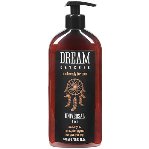 Дрим Кэчер Шампунь, гель для душа, кондиционер Universal 3 in 1, 500 мл (Dream catcher, Уход) фото 0