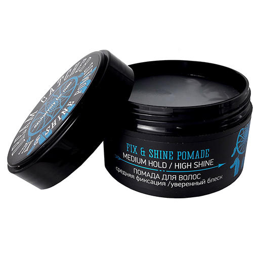 Дрим Кэчер Помада для волос cредняя фиксация уверенный блеск Fix&Shine Pomade, 100 г (Dream catcher, Стайлинг) фото 0