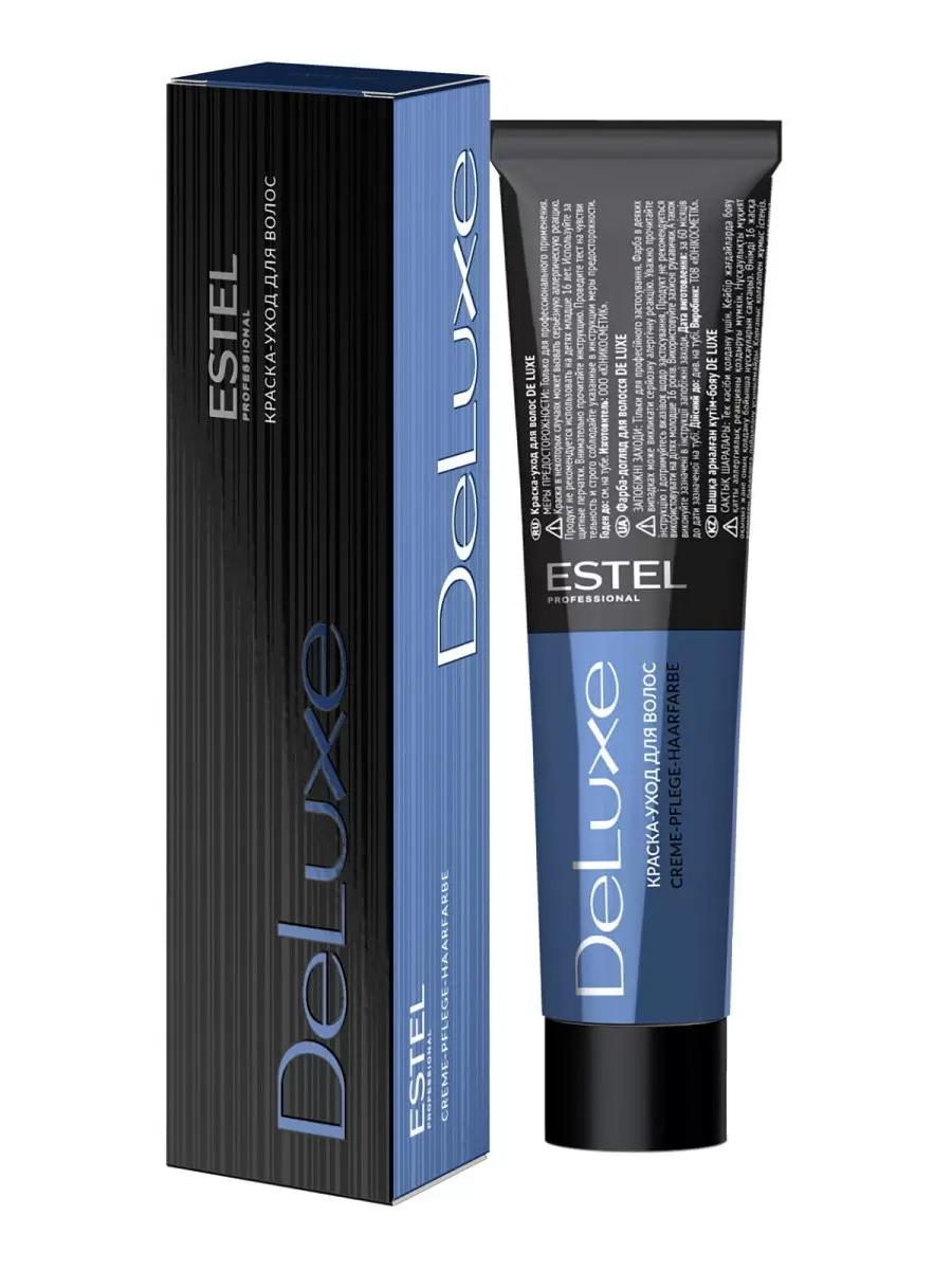 Estel Краска-уход для волос De Luxe, 60 мл (Estel, De luxe) цена и фото