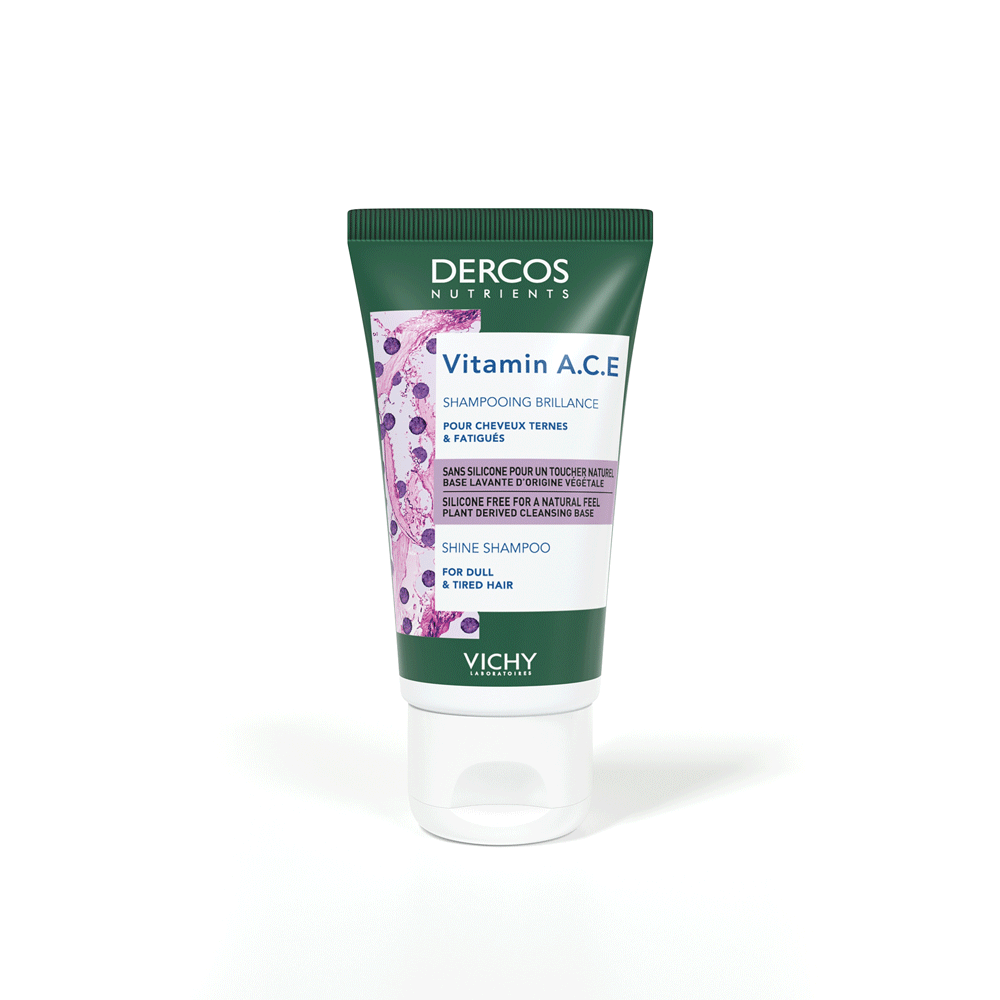 Виши Шампунь для блеска волос Vitamin, 50 мл (Vichy, Dercos Nutrients) фото 1