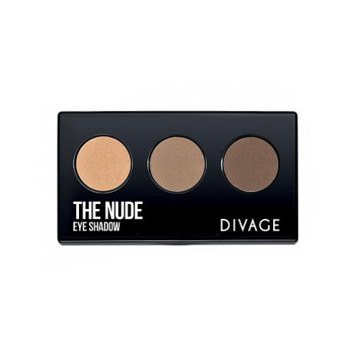 Тени Для Век Трехцветные Eye Shadow The Nude (Divage, Тени)