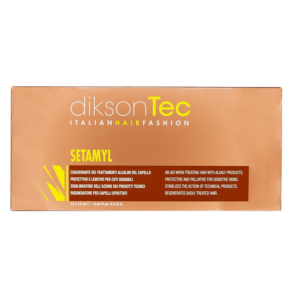 Dikson Средство для волос Setamyl, 12 х 12 ампул (Dikson, Лечебные средства) домашние лечебные средства для мужчин