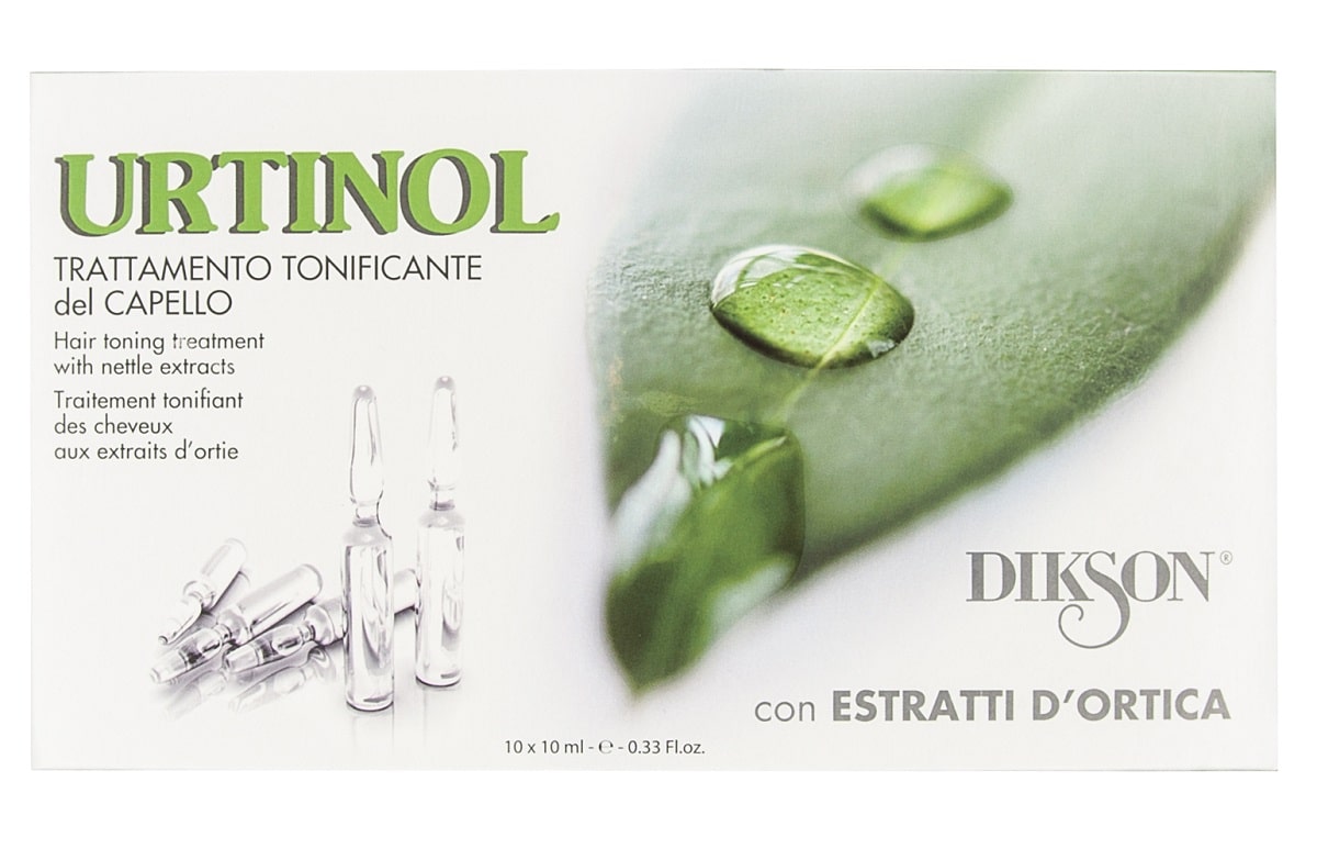Dikson Тонизирующее противосеборейное ампульное средство с экстрактом крапивы Urtinol, 10 х 10 мл (Dikson, Лечебные средства) лечебные овощи