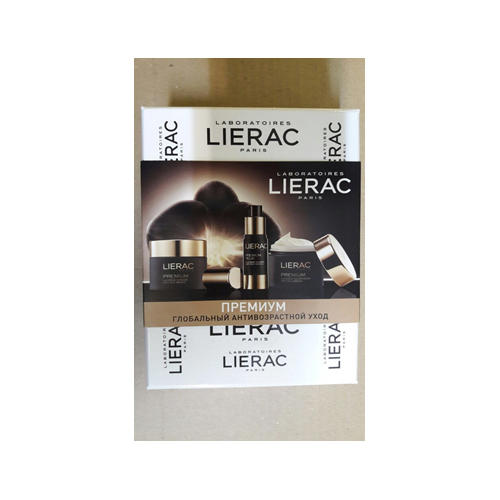 Лиерак Набор Премиум: Крем для век 3 мл + Крем Оригинальный 15 мл + Крем Бархатистый 15 мл (Lierac, Premium) фото 1
