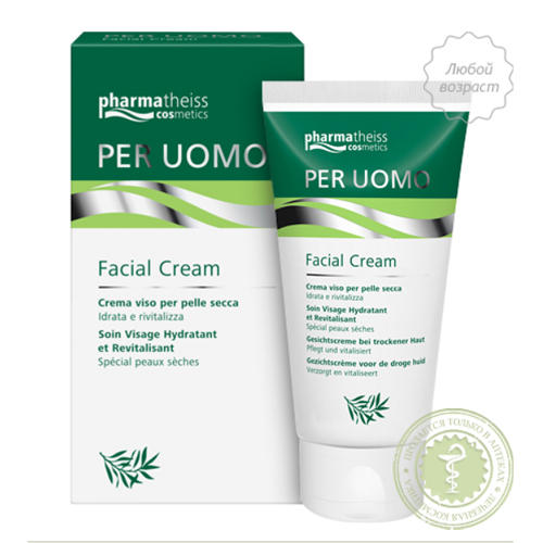 Долива Крем увлажняющий для лица 50 мл (D`oliva, Для мужчин) фото 3