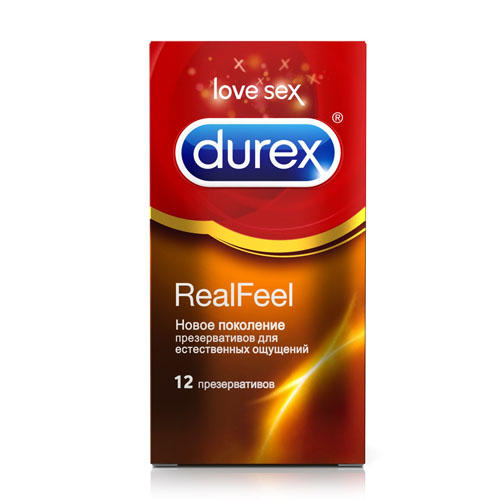 Дюрекс презервативы real feel 12 (Durex, Презервативы)