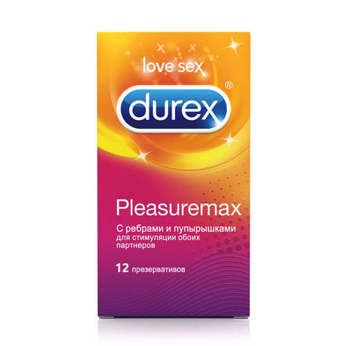 Durex Презервативы Pleasuremax, 12 шт (Durex, Презервативы)