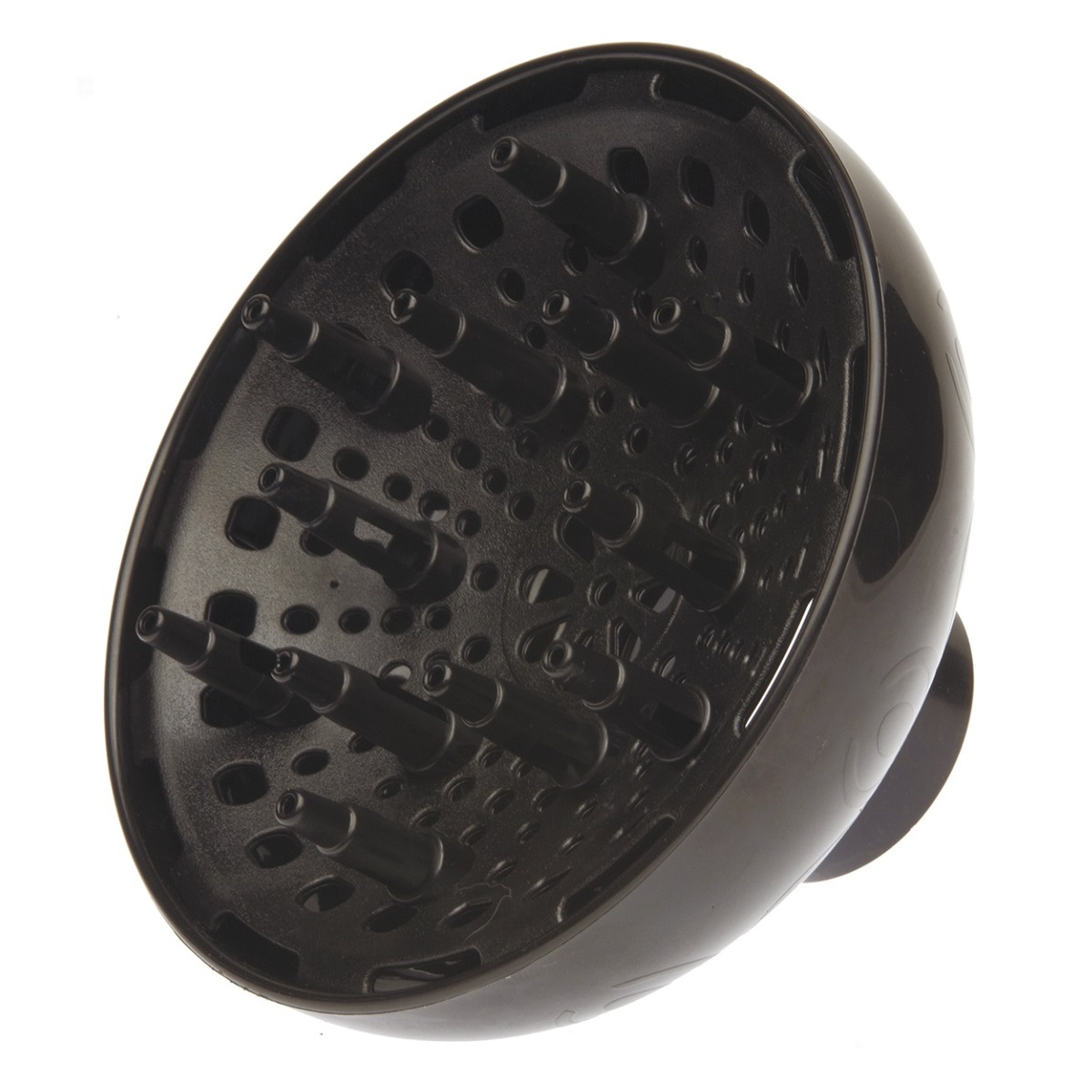 Деваль Про Классический фен Pro Style Black с диффузором, 2 насадки (Dewal Pro, Фены) фото 1