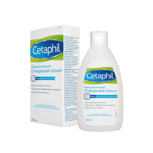 Сетафил Физиологический лосьон очищающий 200 мл (Cetaphil, Sensibles) фото 0