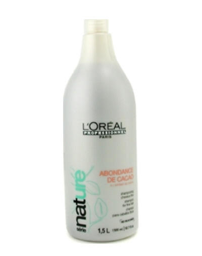 Какао Тонизирующий шампунь для тонких волос 1500 мл (Loreal Professionnel, Serie Nature) loreal professional шампунь 1500 мл