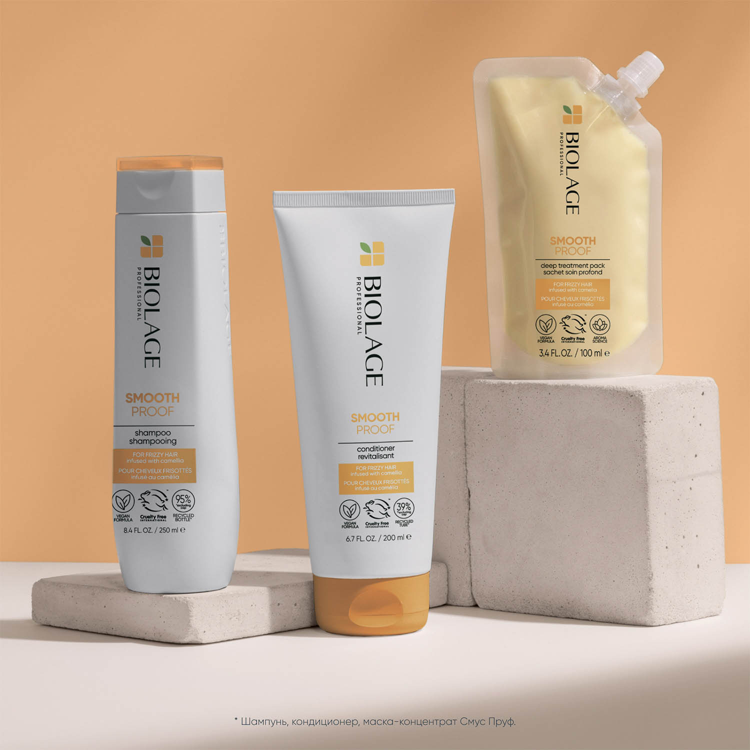 Матрикс Кондиционер BiolageSmoothproof для придания гладкости, 200 мл (Matrix, Biolage) фото 1