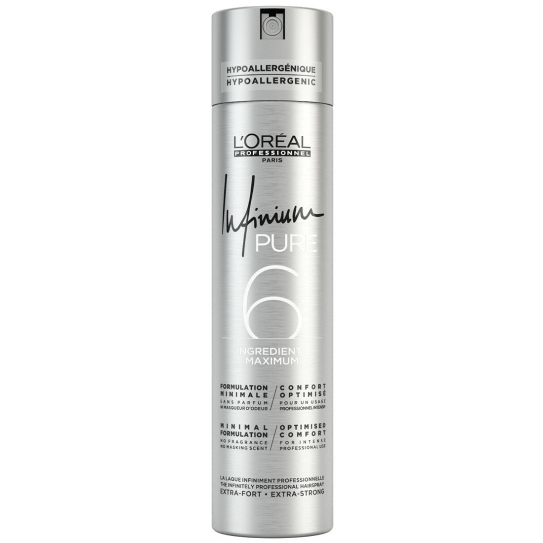 Лореаль Профессионель Лак Pure Extra Strong экстрасильной фиксации, 500 мл (L'oreal Professionnel, Стайлинг) фото 0