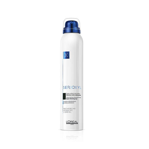 

Loreal Professionnel Сериоксил Цветной Спрей-камуфляж Черный 200 мл (Loreal Professionnel, Serioxyl), Serioxyl