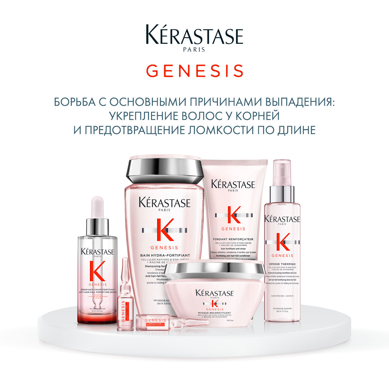 Керастаз Дженезис Сыворотка Фортифант, 90 мл (Kerastase, Genesis) фото 5