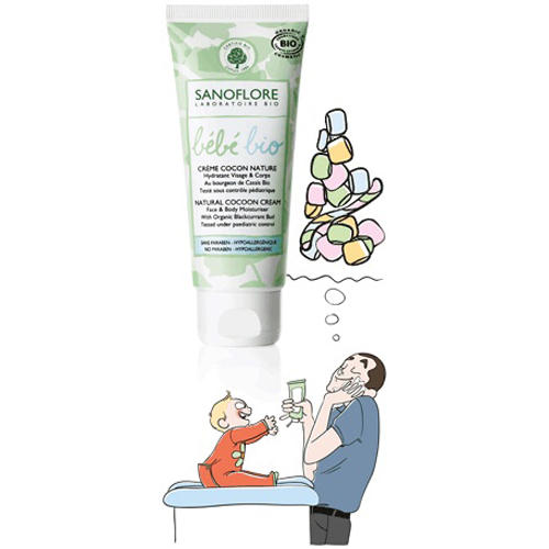  Натуральный защитный крем-кокон 100мл (Bebe bio) фото 4