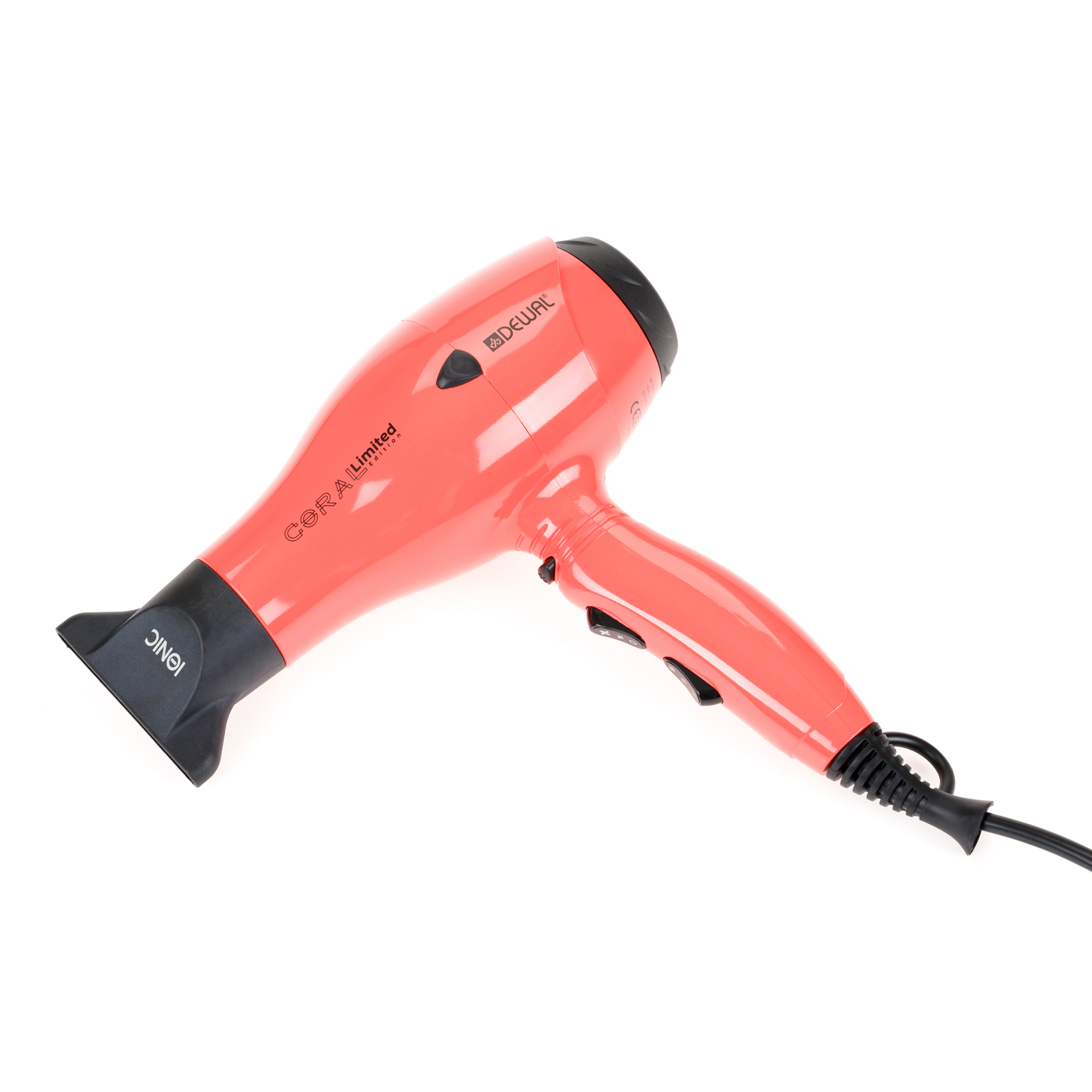 

Dewal Фен Coral Limited Edition коралловый 2000 Вт ионизация (Dewal, Фены), Фены
