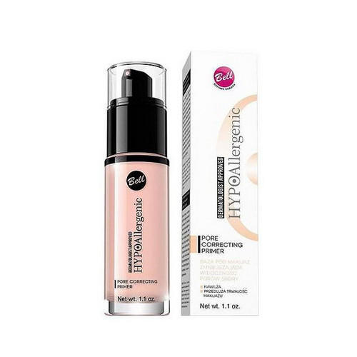 Основа под макияж, уменьшающая видимость пор кожи Pore Correcting Primer 30 мл (Bell, Hypoallergenic)