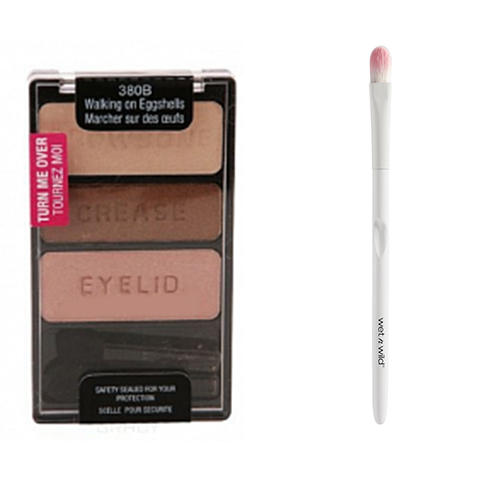 Вет энд Вайлд Набор тени е380 Color Icon + кисть в подарок е786, 1 шт (Wet n Wild, Глаза) фото 0