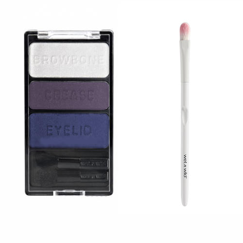 Вет энд Вайлд Набор тени е382 Color Icon + кисть в подарок е786, 1 шт (Wet n Wild, Глаза) фото 0