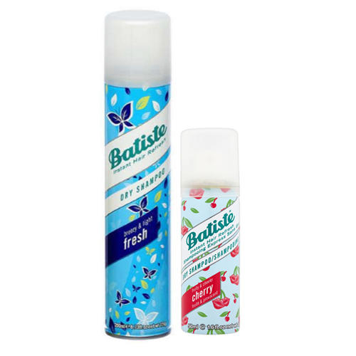 Батист Набор Сухой шампунь Fresh 200 мл + Сухой шампунь Cherry 50 мл (Batiste, Fragrance) фото 0
