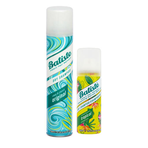 Батист Набор Сухой шампунь Original 200 мл + Сухой шампунь Tropical 50 мл (Batiste, Fragrance) фото 0