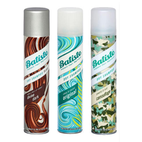 Батист Набор Сухих шампуней Divine Dark 200 мл + Original 200 мл + Camouflage 200 мл (Batiste, Dry Shampoo Plus) фото 4