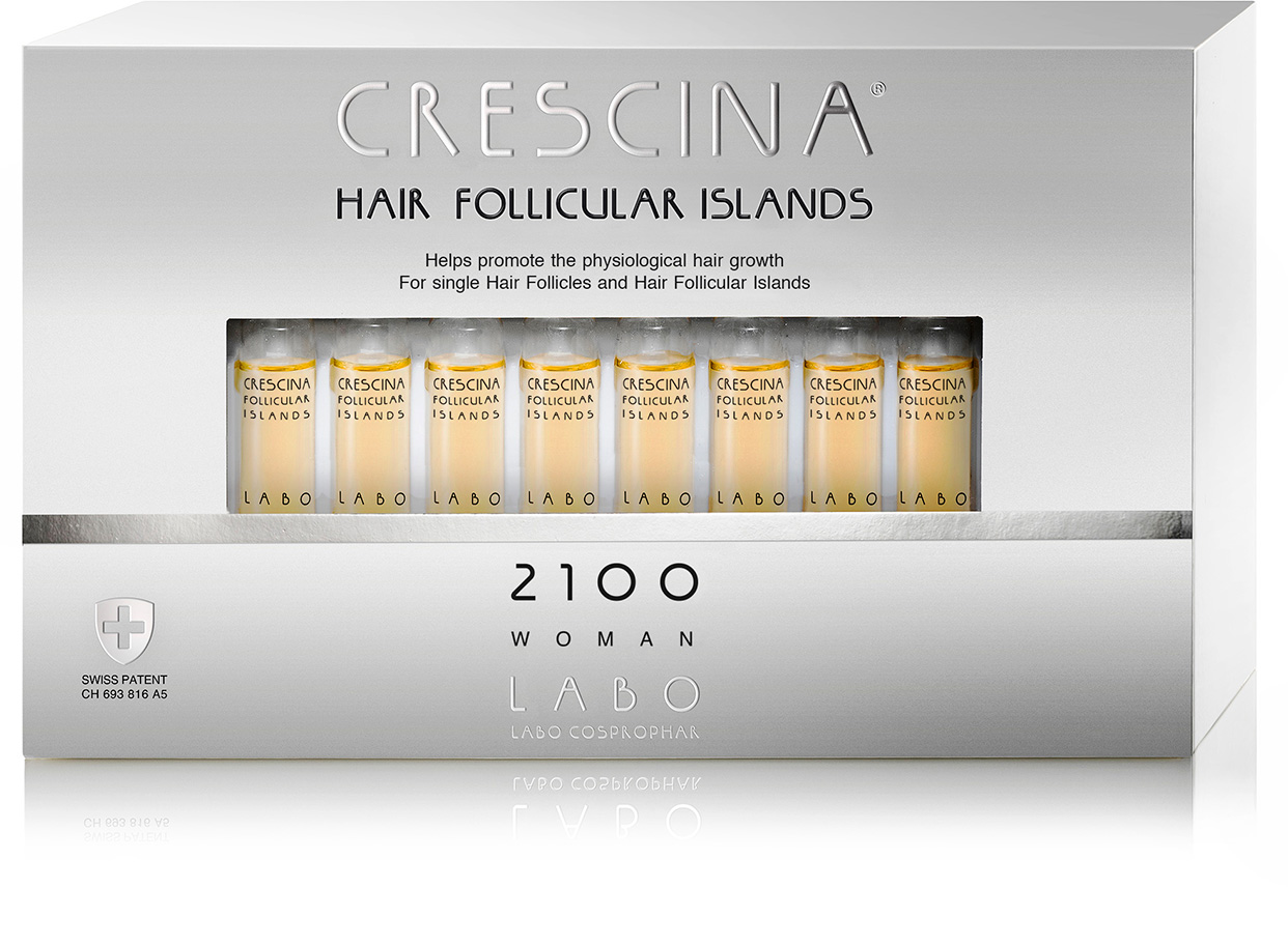 Crescina Лосьон для стимуляции роста волос для женщин Follicular Islands 2100 №10 (Crescina, Crescina 2100)