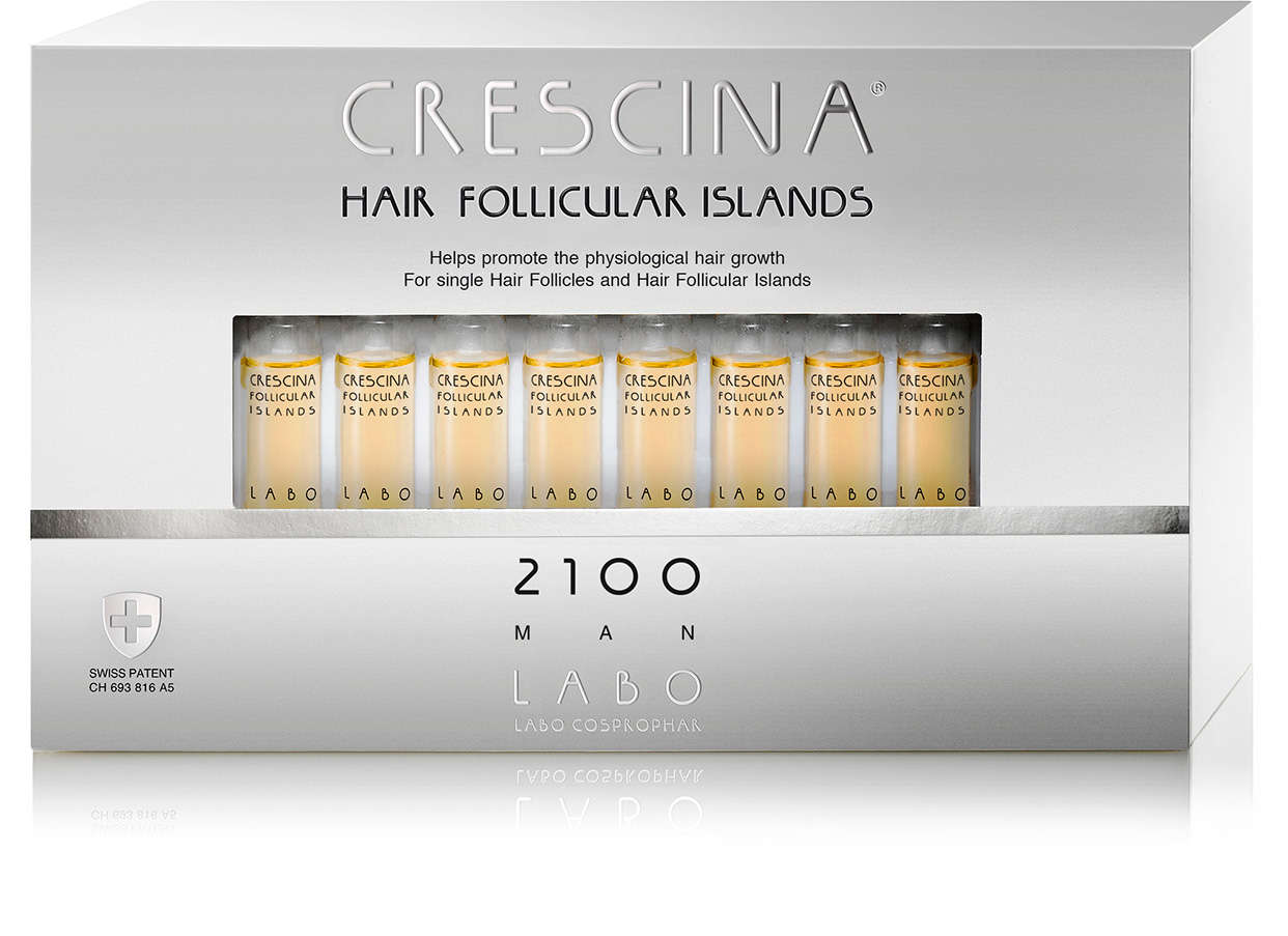 Кресцина Лосьон для стимуляции роста волос для мужчин Follicular Islands 2100 №20 (Crescina, Crescina 2100) фото 0