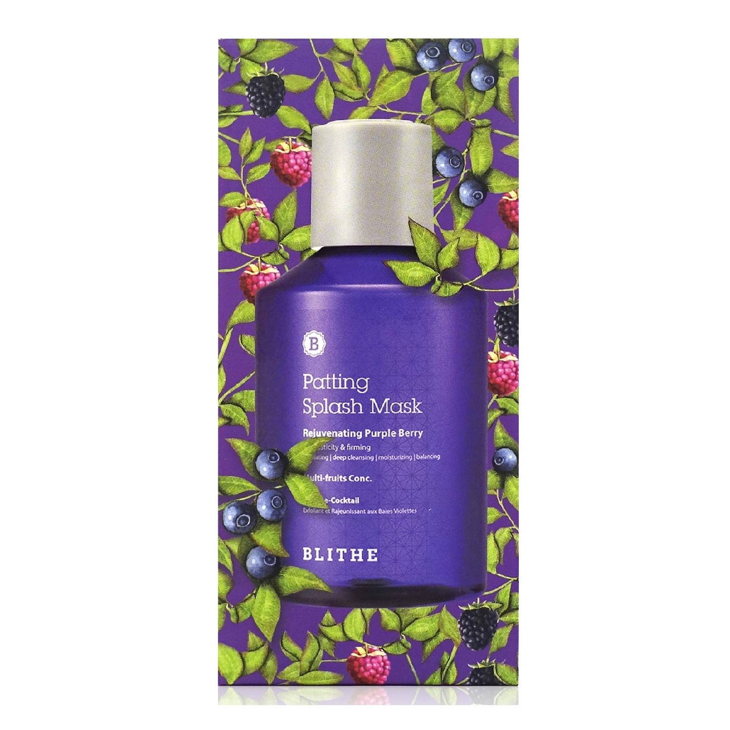 Блайт Сплэш-маска омолаживающая «Омолаживающие ягоды» Rejuvenating Purple Berry, 150 мл (Blithe, Patting Splash) фото 6