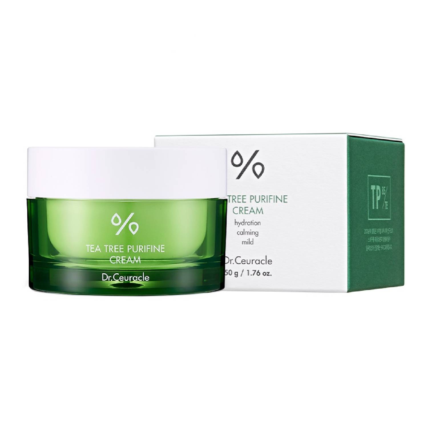 Доктор Сьюрикл Крем Чайное дерево 50 г (Dr. Ceuracle, Tea Tree Purifine) фото 0