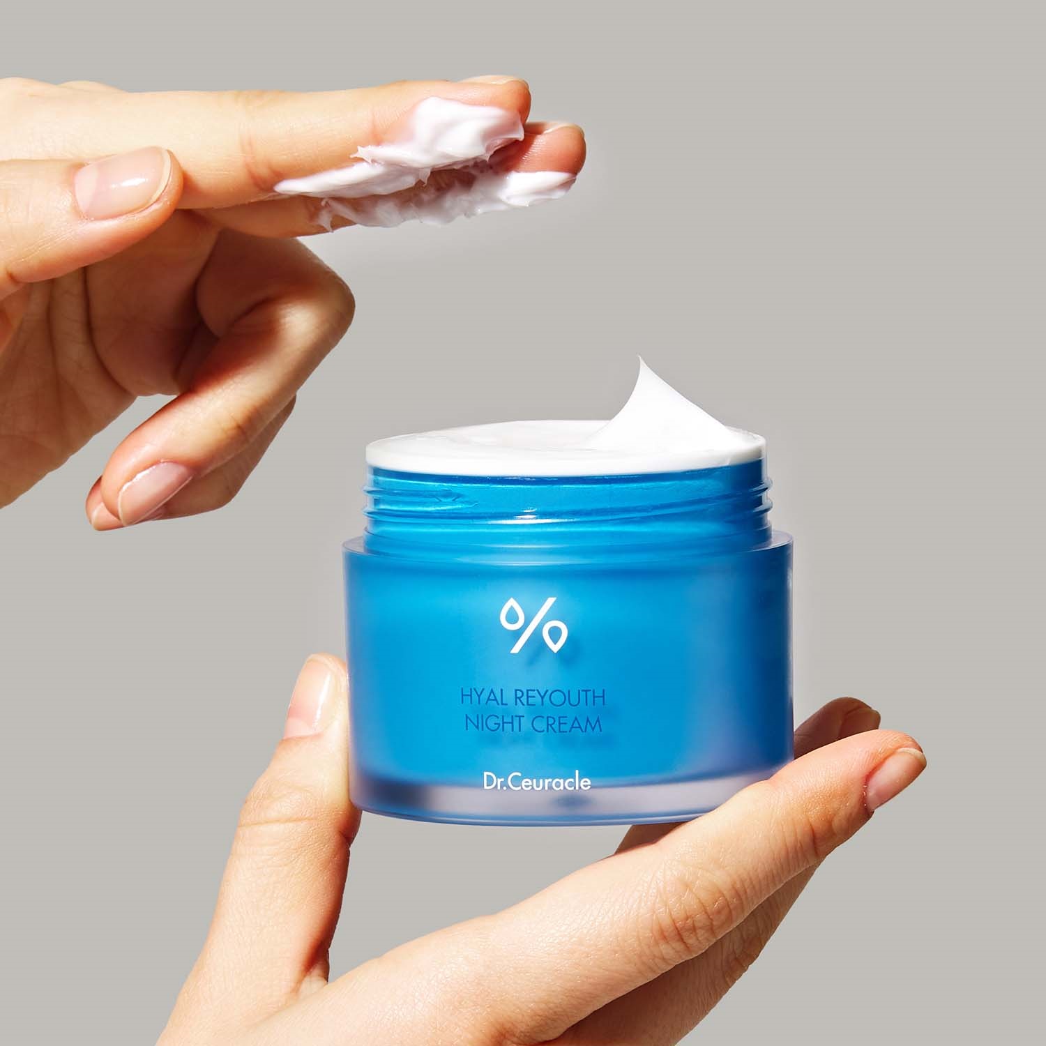 Доктор Сьюрикл Ночной крем c Гиалуроновой кислотой 60 г (Dr. Ceuracle, Hyal reyouth) фото 3
