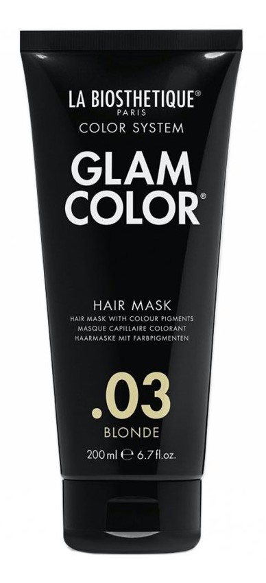 Ля Биостетик Тонирующая маска для волос Hair Mask .03 Blonde, 200 мл (La Biosthetique, Glam Color) фото 0