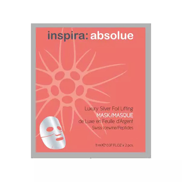 Инспира Косметикс Роскошная лифтинг-маска с серебряной фольгой Luxury Silver Foil Lifting Mask, 1 шт (Inspira Cosmetics, Inspira Absolue) фото 0