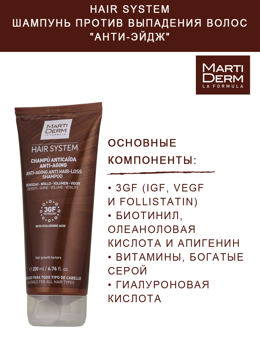 Мартидерм Шампунь против выпадения волос  Мартидерм Шампунь против выпадения волос