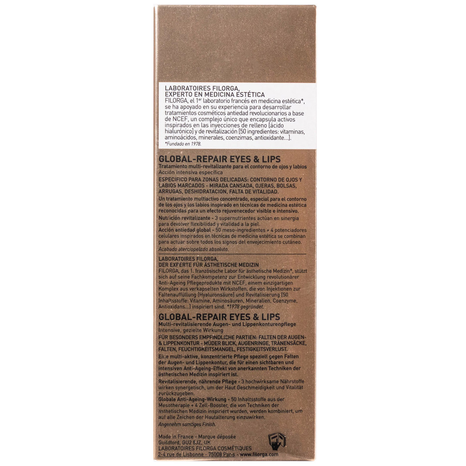 Филорга Омолаживающий крем для контура глаз и губ, 15 мл (Filorga, Global-Repair) фото 2