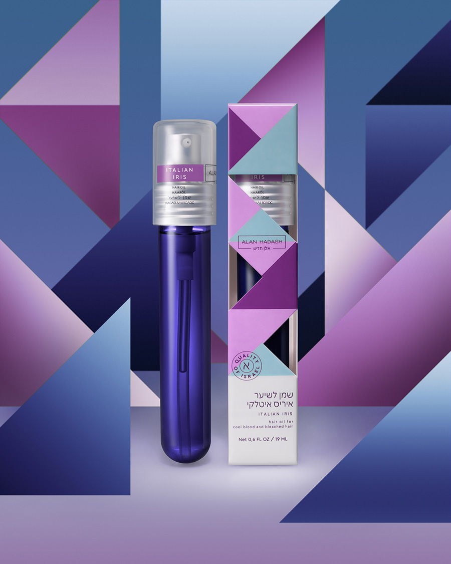 Алан Хадаш Масло Italian Iris для осветленных, блондированных и мелированных волос, 19 гр (Alan Hadash, Итальянский ирис) фото 2