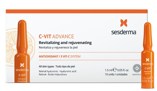 Sesderma Средство в ампулах C - Vit Advance с витамином С, 10 шт по 1,5 мл (Sesderma, C-Vit) sesderma средство в ампулах c vit advance с витамином с 10 шт по 1 5 мл sesderma c vit