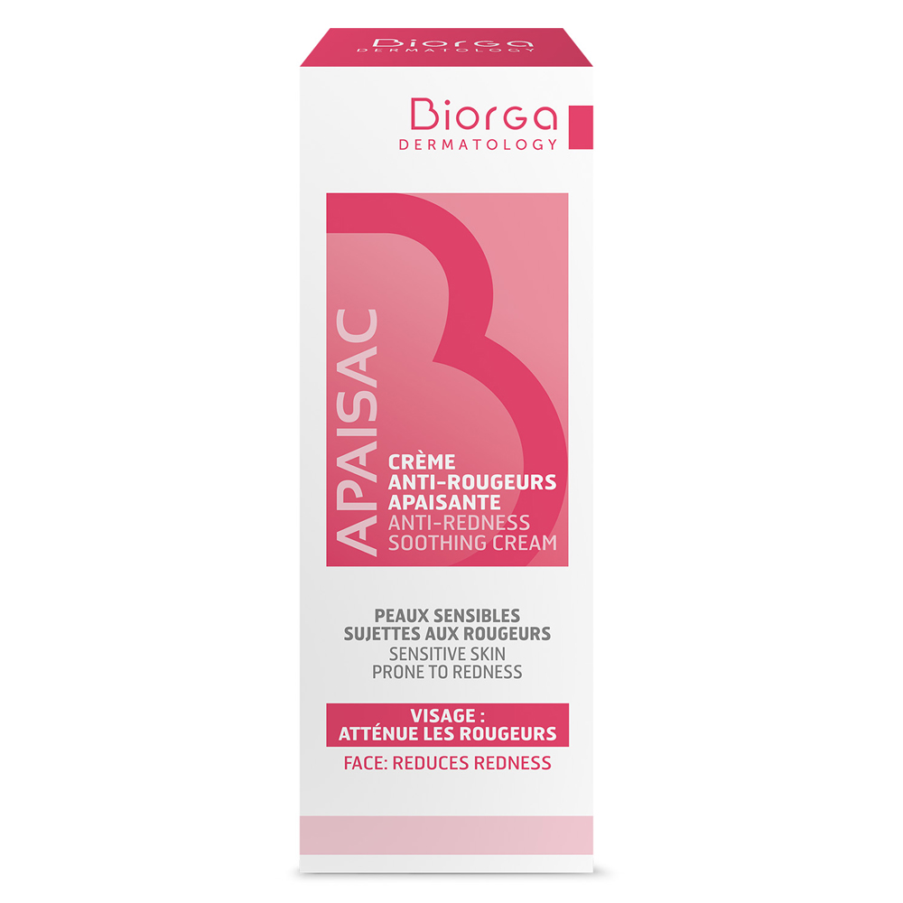 Биорга Успокаивающий крем против покраснений Anti-Redness Soothing Cream, 40 мл (Biorga, Apaisac) Биорга Успокаивающий крем против покраснений Anti-Redness Soothing Cream, 40 мл (Biorga, Apaisac) фото 1