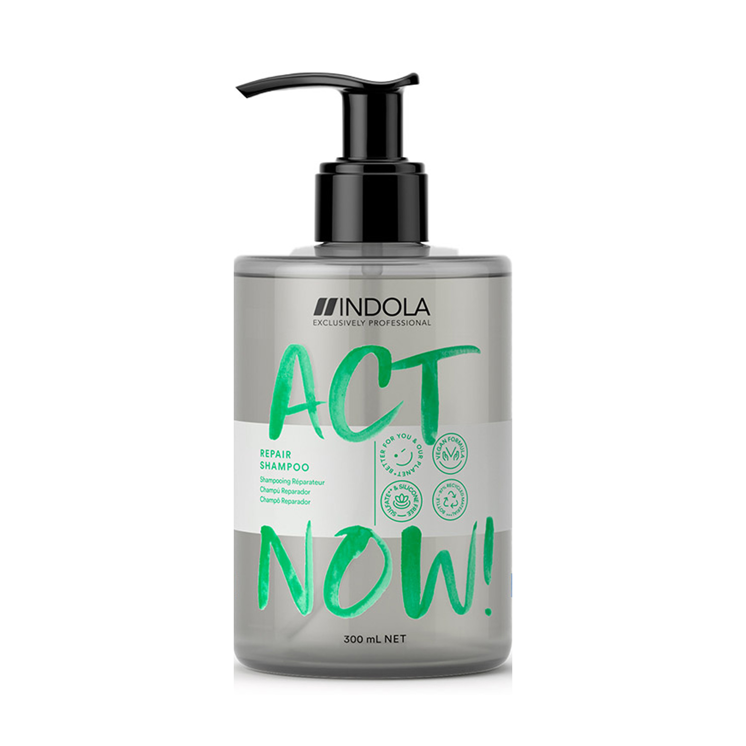 

Indola Шампунь Act Now Repair для восстановления волос, 300 мл (Indola, Repair), Repair