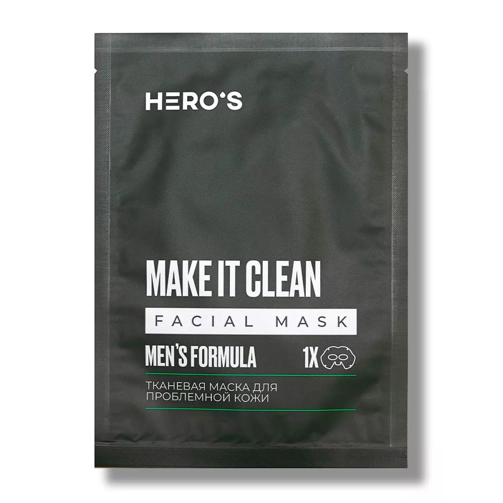 Океа Тканевая маска для проблемной кожи, 20 г (O'Care, Heros) фото 0
