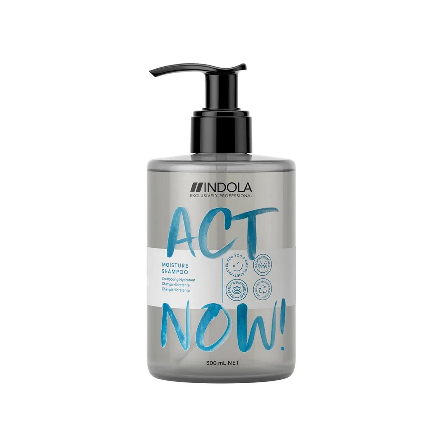 

Indola Увлажняющий шампунь Act Now для волос, 300 мл (Indola, Hydrate), Hydrate