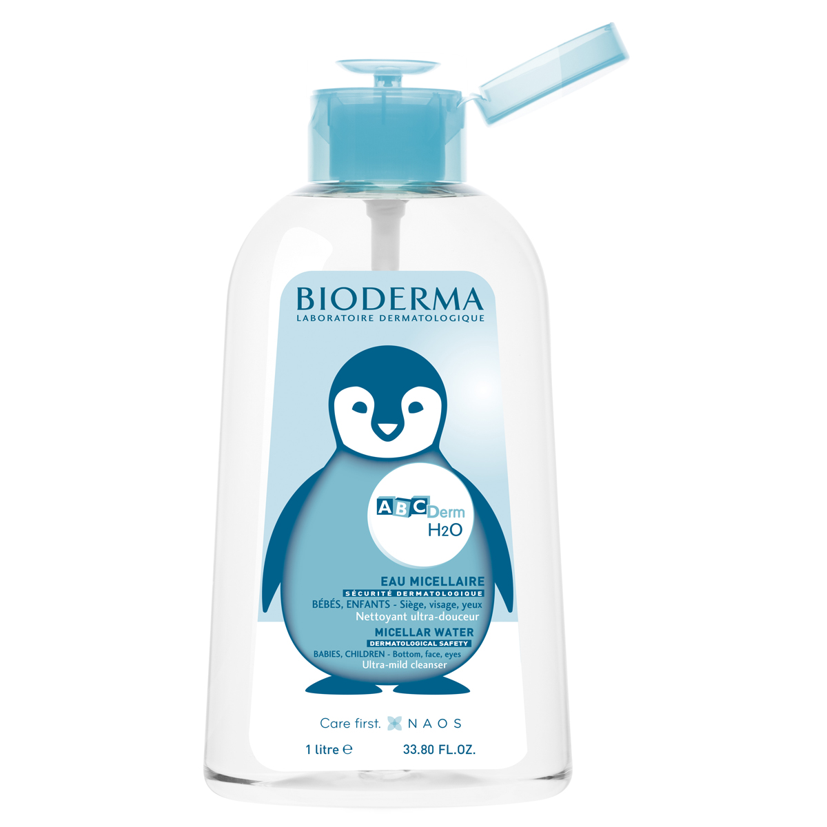 Биодерма Мицеллярная вода, 1000 мл (Bioderma, ABC Derm) фото 2