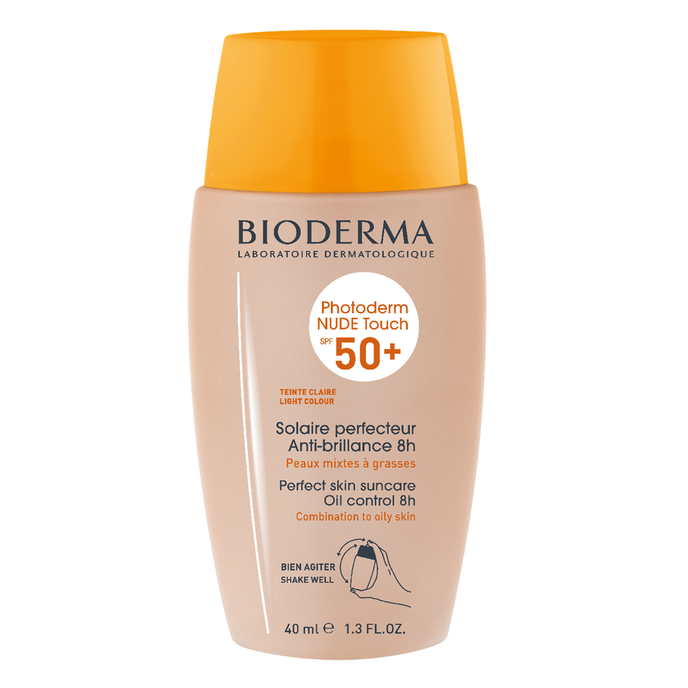 Биодерма Cолнцезащитный флюид светлый тон SPF 50+ 40 мл (Bioderma, Photoderm) фото 0
