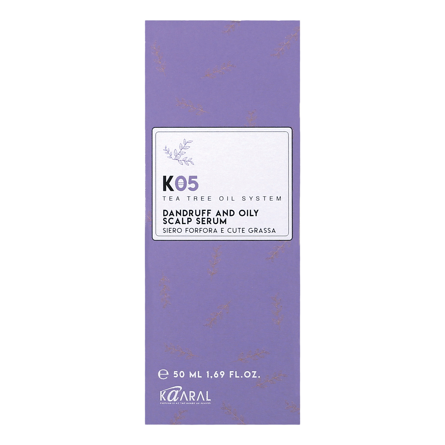 Каарал Сыворотка от перхоти для жирной кожи головы Dandruff And Oily Scalp Serum, 50 мл (Kaaral, K05) фото 0