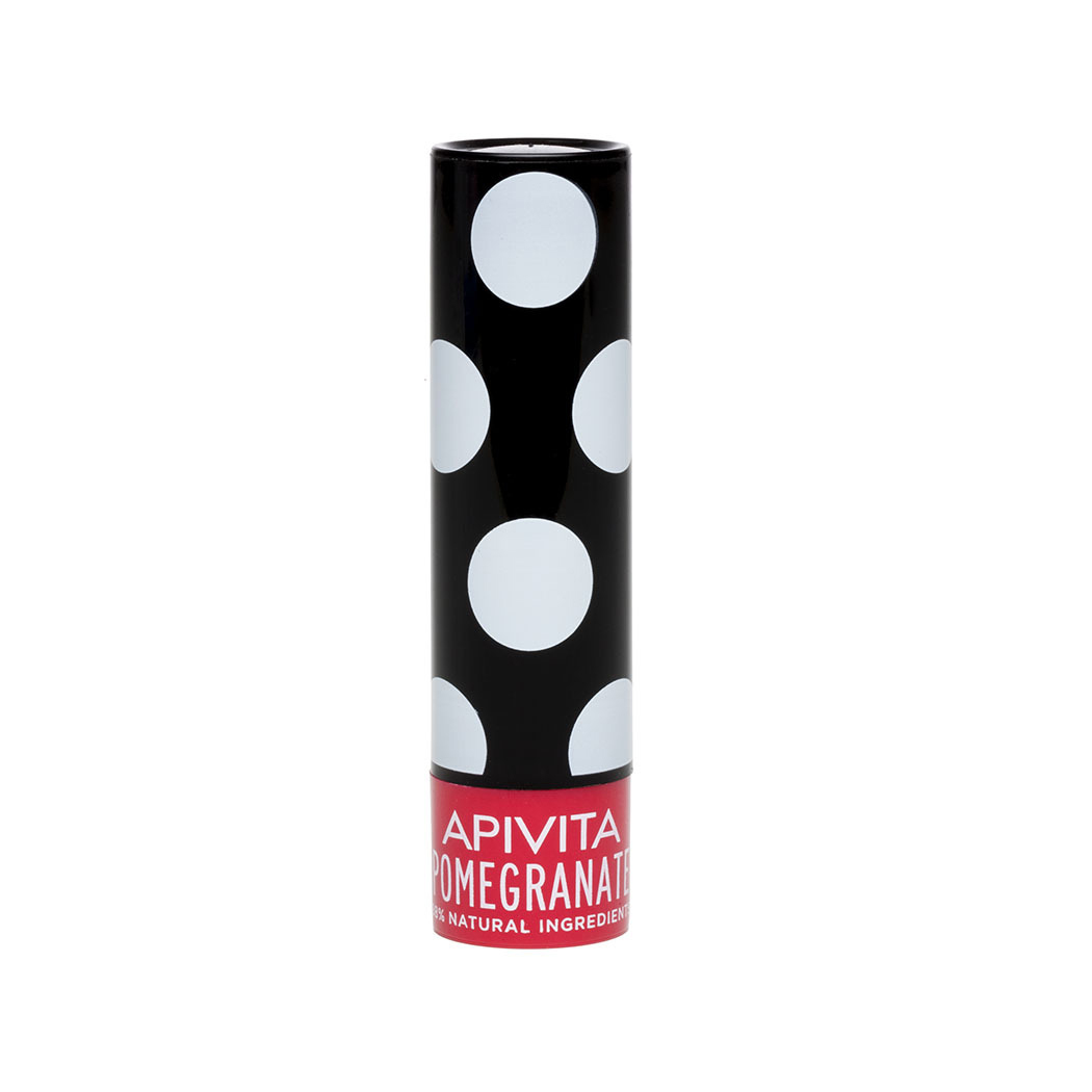Apivita Уход для губ с оттенком Граната, 4,4 г (Apivita, Lip Care)