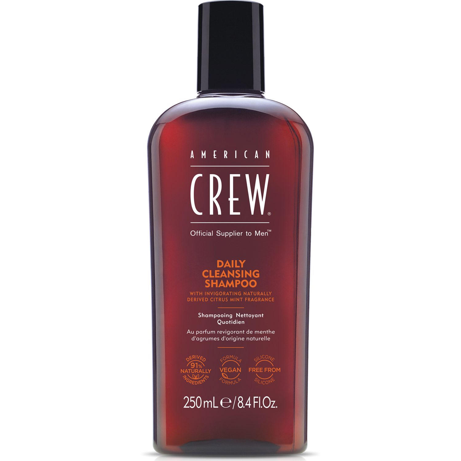 цена American Crew Ежедневный очищающий шампунь Daily Cleansing Shampoo, 250 мл (American Crew, Hair&Body)