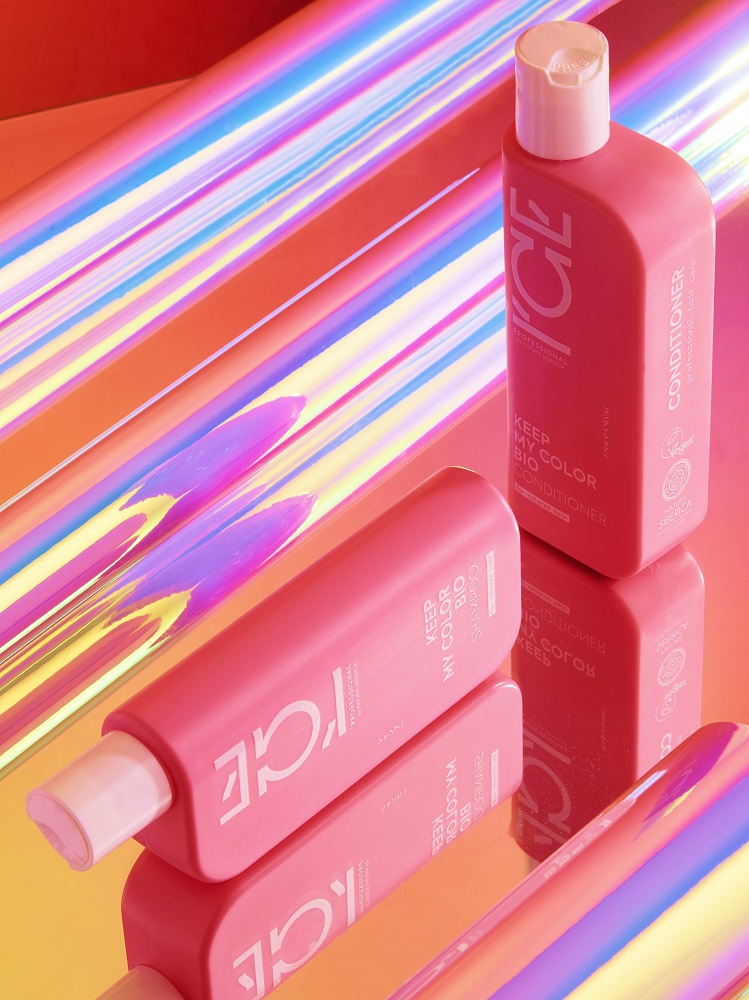 Айс Профешенл Шампунь для окрашенных и тонированных волос, 250 мл (I`CE Professional, Keep My Color) фото 3