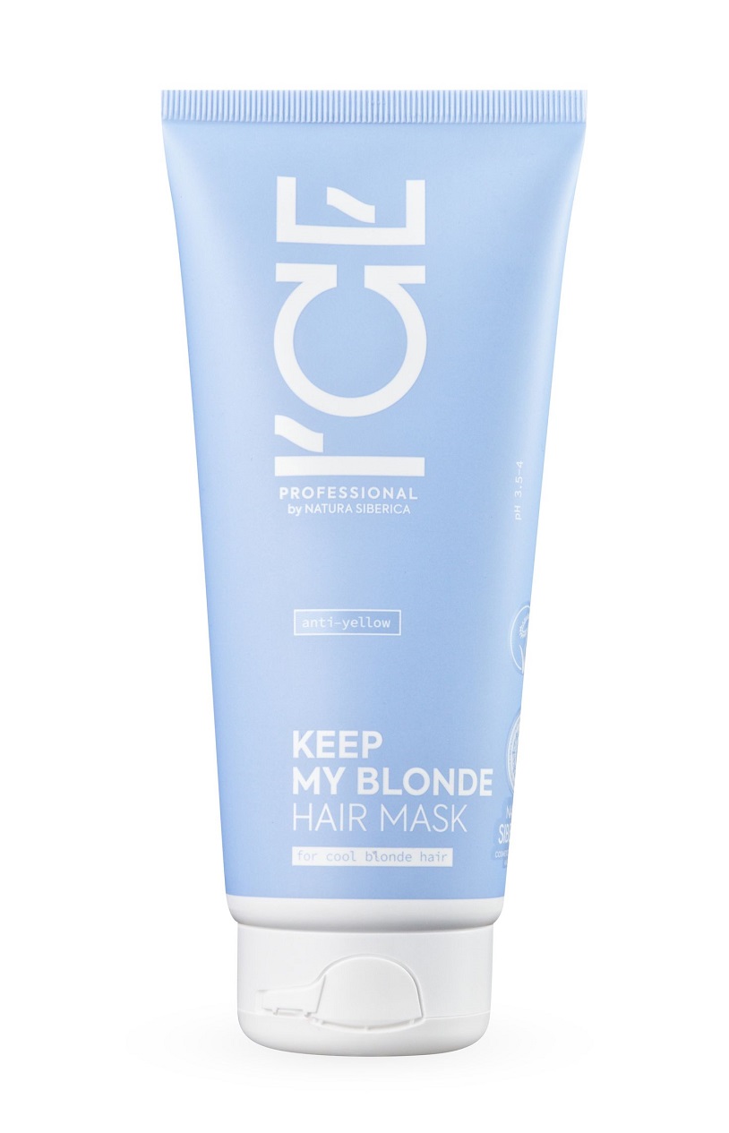 Айс Профешенл Тонирующая маска для светлых волос, 200 мл (I`CE Professional, Keep My Blonde) фото 0